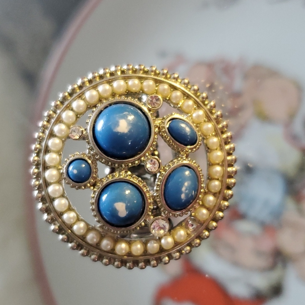 Beautiful Large Costume Stretch Ring
